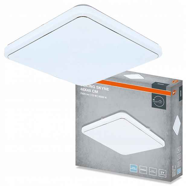 Stropní Svítidlo Led Stropní Svítidlo Nástěnné svítidlo Panel 72W 5040lm 6500K Osram