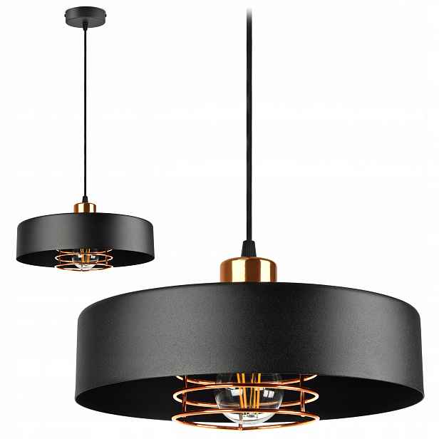Závěsná Lampa Stropní Lustr Černá nebo Bílá