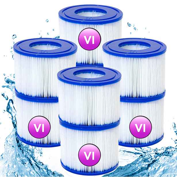 8x Filtr Pro Bestway Lay-z-spa Čerpadla Jacuzzi 60311 Originální Typ Vložky
