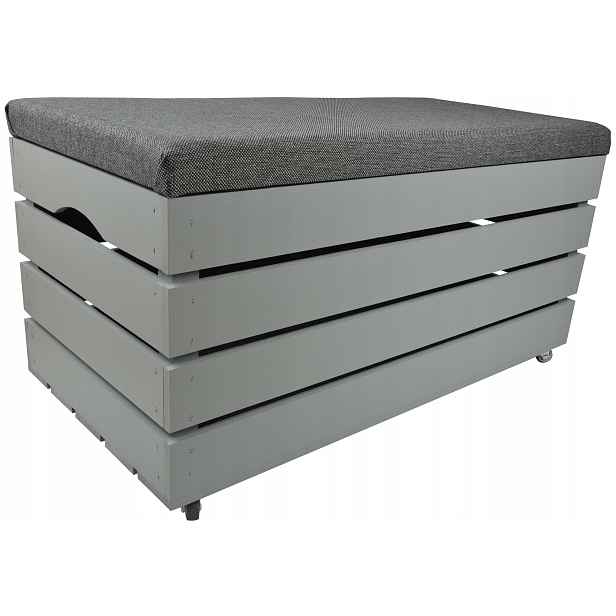 Dřevěná Taburet S Kolečky, Potahový Materiál