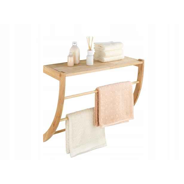Dřevěný věšák na ručníky Norway, wenko