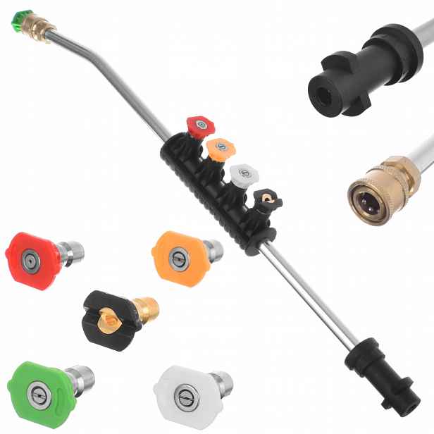Lanca Komplet trysek – vyměnitelné trysky pro myčku Karcher K2 K3 K4 K5 K6 K7