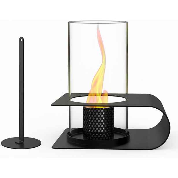 Onlyfire Stolní krb na bioethanol, přenosný, bezkouřový, 25,5x20,5x27,5 cm