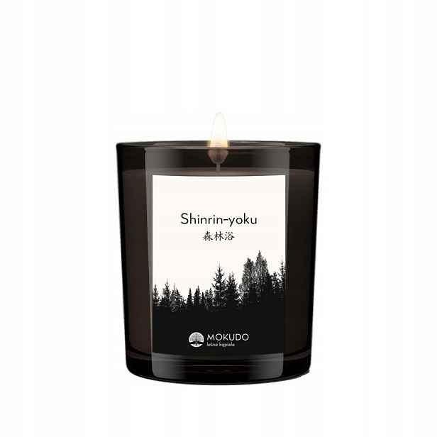 Sójová vonná svíčka Mokudo Shinrin-yoku, 140 g 100% přírodní složení