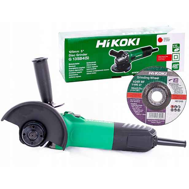 Úhlová bruska HiKOKI G13SB4 Ygz 125 mm 1400 W