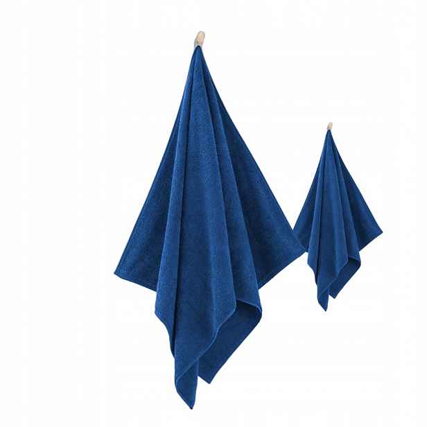 Zwoltex Kiwi 2 sada ručníků ručník modrý 50x100 70x140