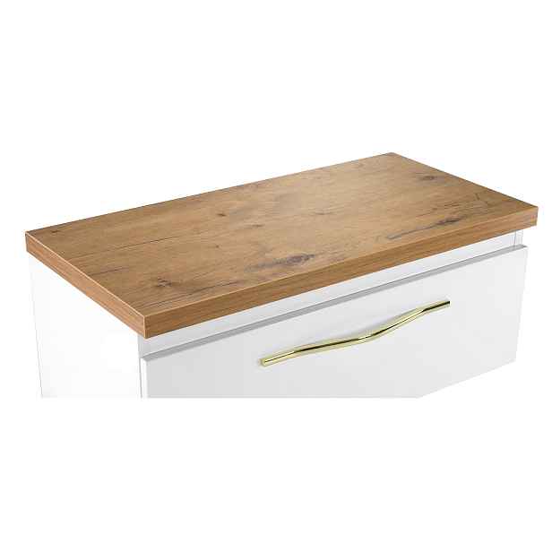 Kuchyňská koupelnová deska na skříňky pod dřez na desku loft 80 x 40
