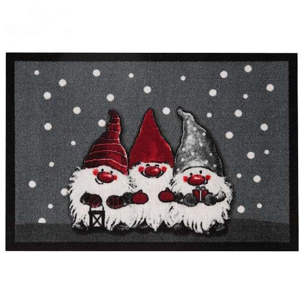 Rohožka Hanse Home Cristmas Dwarfes, 40 x 60 cm