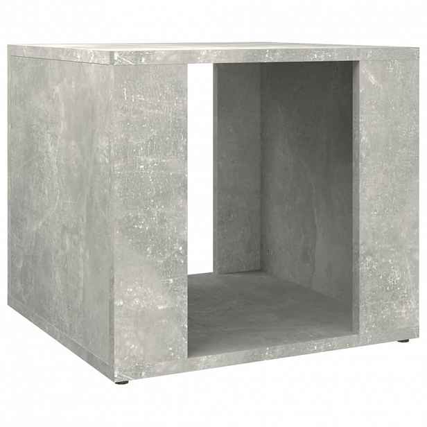 vidaXL Noční stolek betonově šedý 41 x 40 x 36 cm kompozitní dřevo