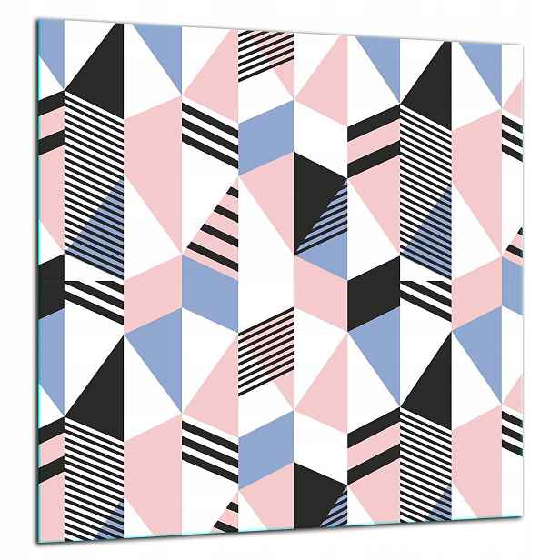 Skleněná Ochranná Deska Panel Lepidlo 60x65 Vzor
