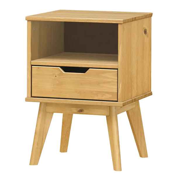 Idea Noční stolek 1 zásuvka BONITO vosk