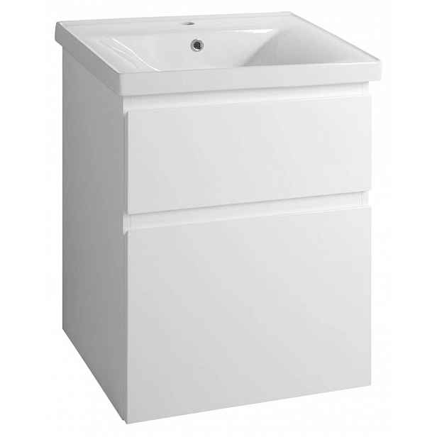 Aqualine Altair - Umyvadlová skříňka 57x73x45 cm, bílá AI260
