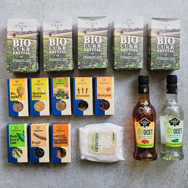 Culina Botanica SET NA ZAVAŘOVÁNÍ DELUX (KYSELÝ I SLADKÝ GOAT)