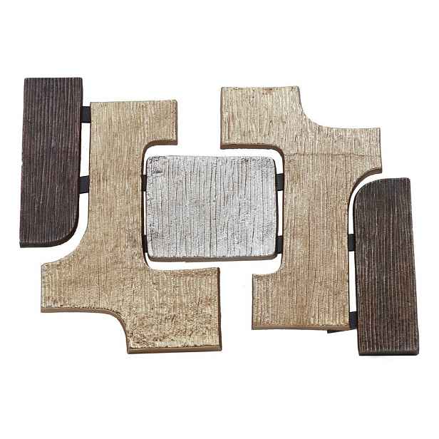 Kovová nástěnná dekorace 44x31 cm Simbolo – Premier Housewares