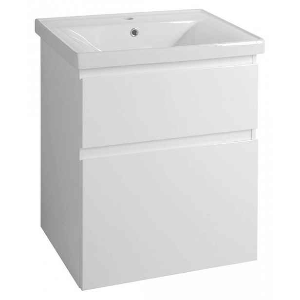Aqualine Altair - Umyvadlová skříňka 62x73x45 cm, bílá AI265