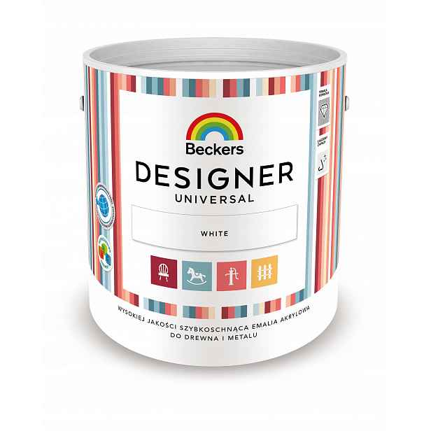 Beckers Designer Universal 2,5L Barva Smalová Barva Bílá