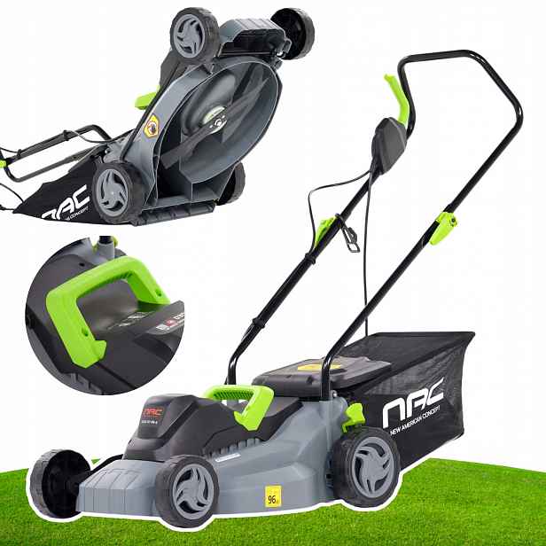 Lehká Elektrická Sekačka Nac 1500W 28L 37CM Sekání U Okrajů