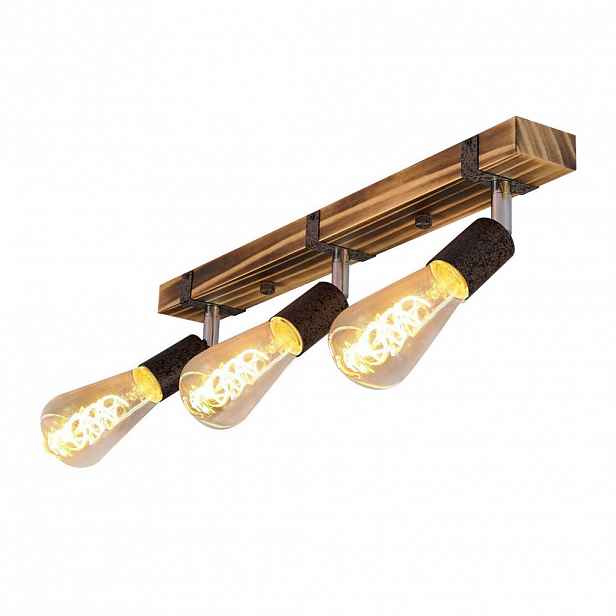 Nettlife STROPNÍ BODOVÉ SVÍTIDLO Albrun 3žárovkové 55/6/3 cm