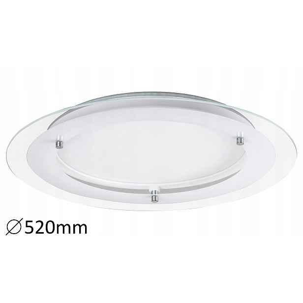 Stropní Svítidlo svítidlo zapuštěné 52 cm Led 22W bílé kulatý Lorna 3488 Rabalux