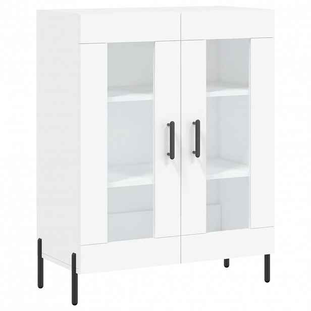 vidaXL Příborník bílý 69,5 x 34 x 90 cm kompozitní dřevo