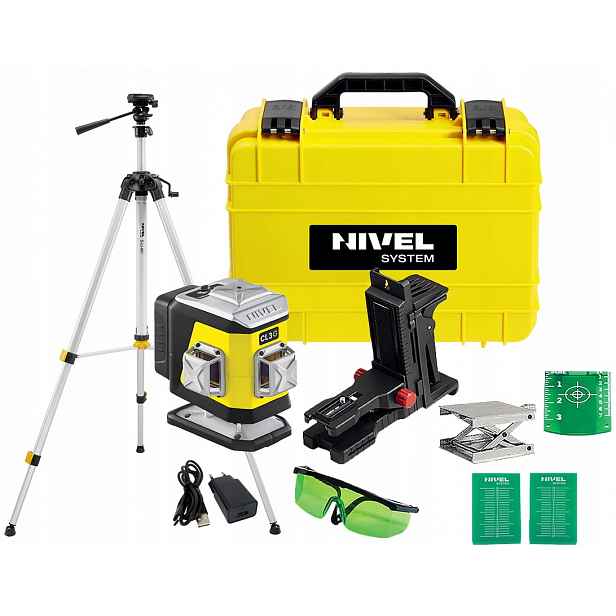 Křížový laser Nivel System CL3G set SJJM1EX 70 m