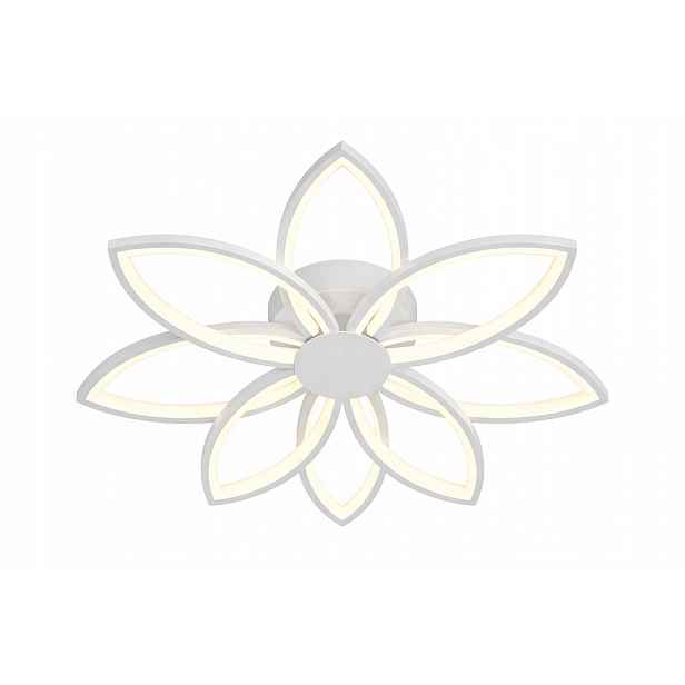Moderní Led Lustr 208W Bílý Dálkový Ovladač Ø75 CM Vargo DL1142