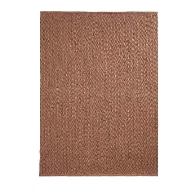 Vnitřní a venkovní koberec z recyklovaných vláken v terakotové barvě 160x230 cm Despas – Kave Home