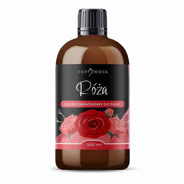 Vonný olej na svíčky Růže 500 ml vůně do parafínového vosku