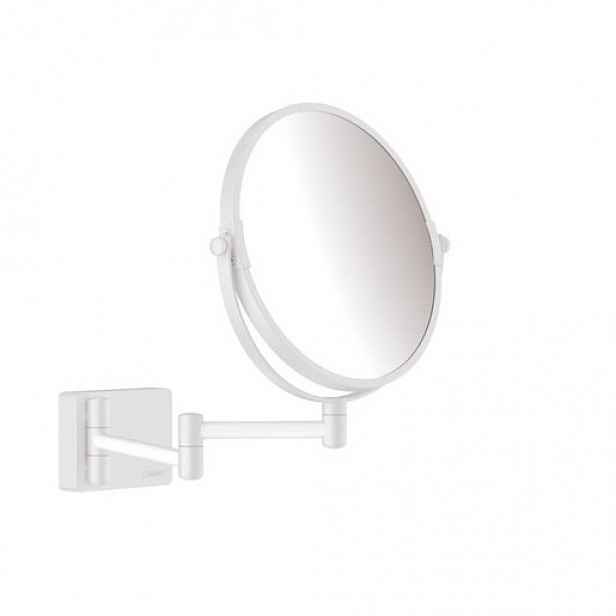 Hansgrohe AddStoris kosmetické zrcátko sklopné matná bílá 41791700
