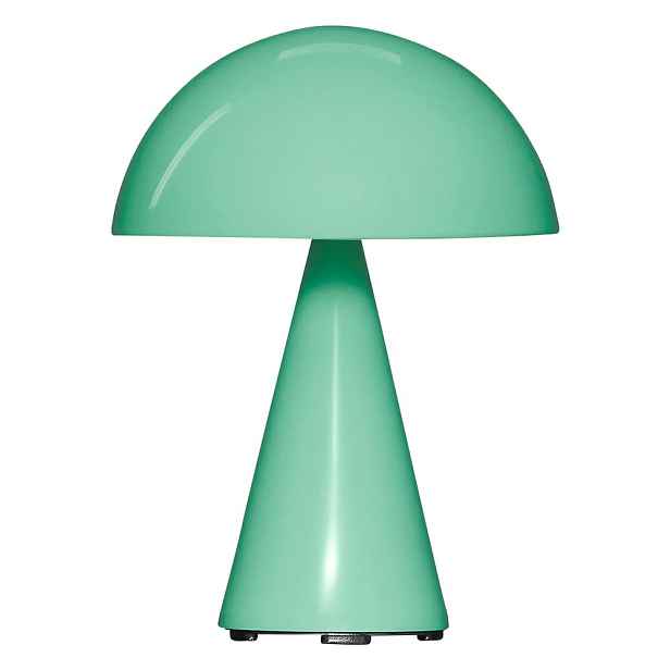 LED stmívatelná stolní lampa v mentolové barvě (výška 20 cm) Mush – Hübsch