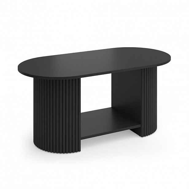 Vicco KONFERENČNÍ STŮL Calero, Černá/Černá, 100 x 50 cm