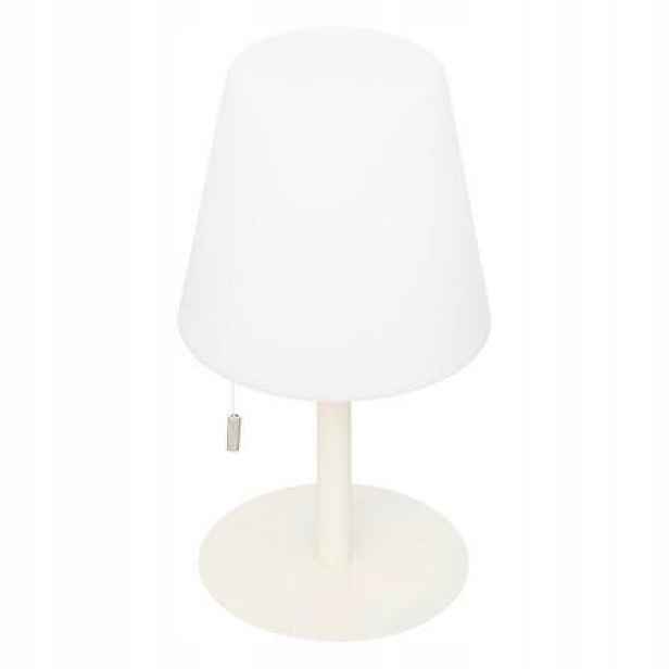 Noční lampa bezdrátová stolní lampa bílá 30 cm do ložnice