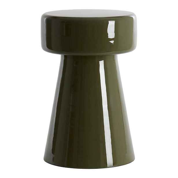 Kovový kulatý odkládací stolek ø 29 cm Dakwa – Light & Living
