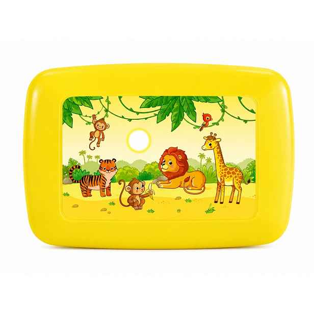 TVAR - Podnos žlutý džungle 18,6x13,7