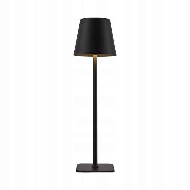 Venkovní přenosná stolní Led lampa Atlis Italux, černá