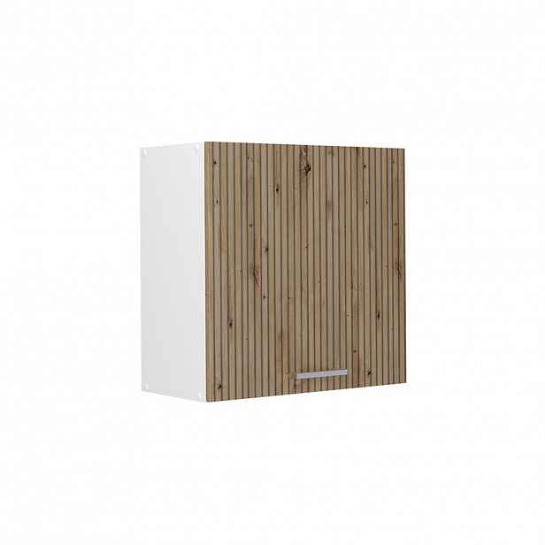 Vicco VĚŠÁK NA STĚNU R-Line, Řemeslný dub, 60 cm s 1 dvířky