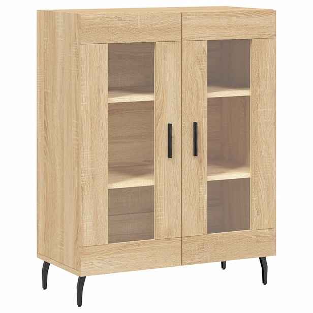vidaXL Příborník dub sonoma 69,5 x 34 x 90 cm kompozitní dřevo