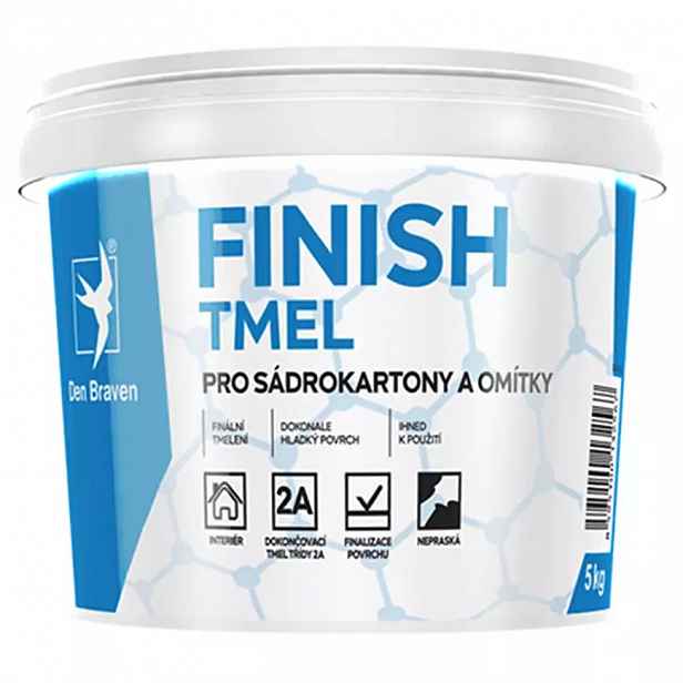 Den Braven Finish tmel na sadrokartony 5 kg