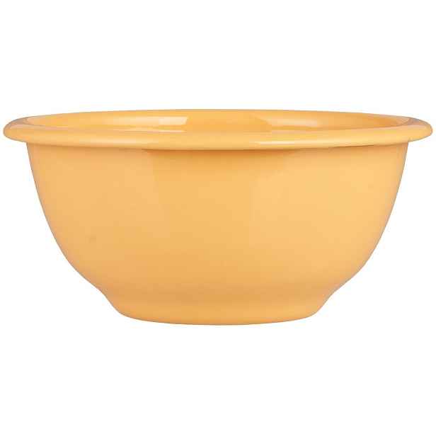 IB Laursen Miska na müsli, smaltovaná, žlutá