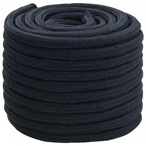 vidaXL Víceúčelové užitkové lano 20 mm 100 m Královská modrá Polyester