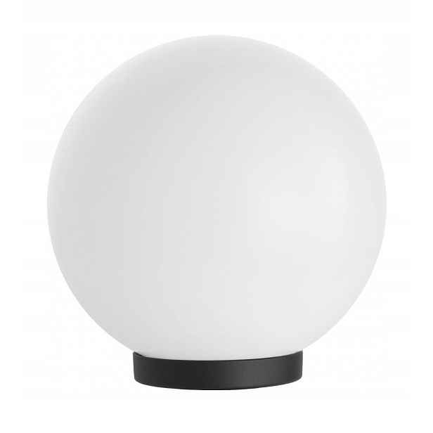 Su-ma Classic Zahradní lampa koule Ø25 cm E27 IP43 černobílá