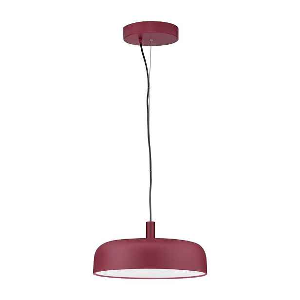 Vínové hliníkové LED stmívatelné závěsné svítidlo ø 40 cm Noelia – Nova Luce