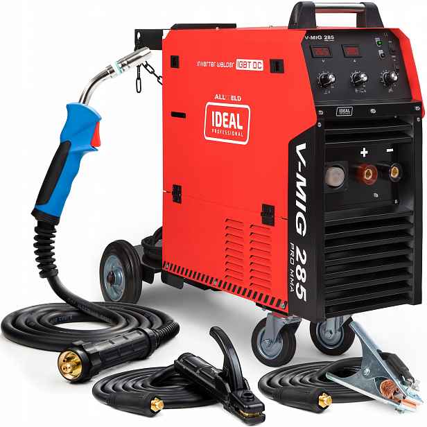 Invertorová Svářečka Invertorová Ideal V-mig 285 4X4 Pro Mma Mag Alu Igbt 400V