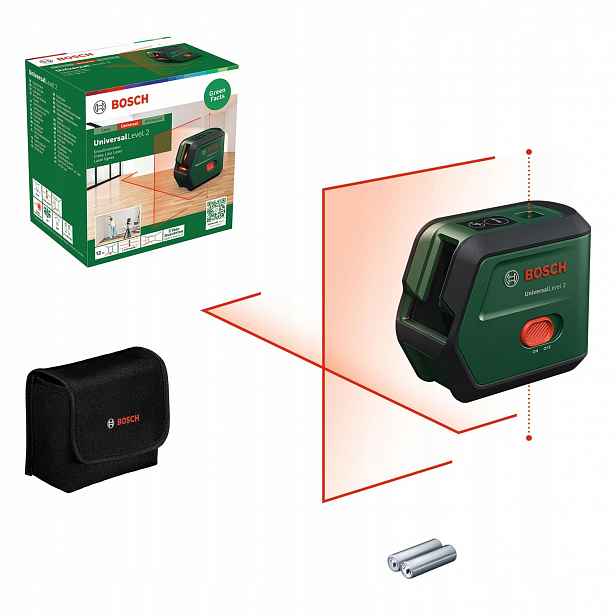 Bosch křížový laser UniversalLevel 2 Uni (Carton) (0.603.663.F00)