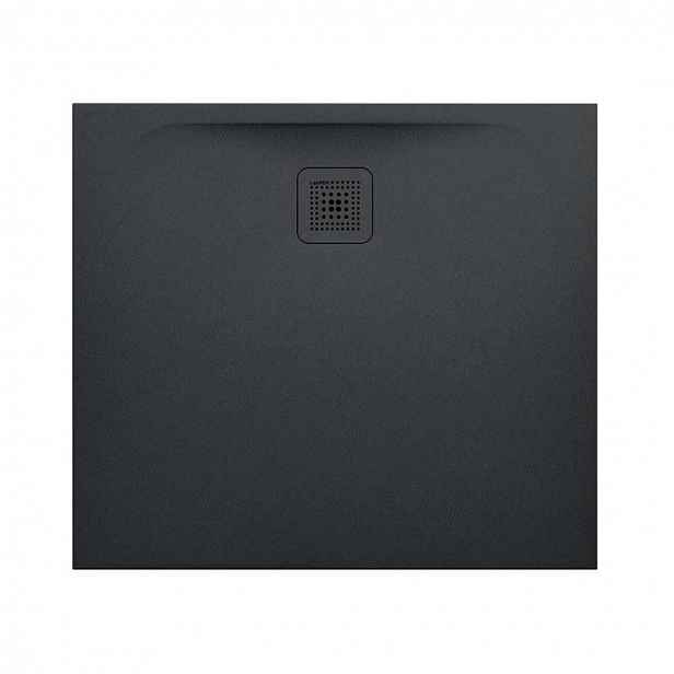 Laufen Pro - Sprchová vanička 90x80 cm, matná černá H2149500800001