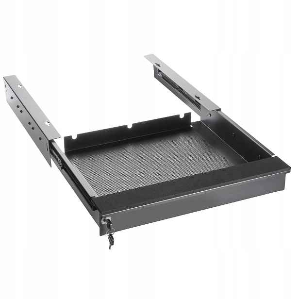 Vysoká H-80 mm Šuplík Organizér na notebook počítač pod stůl 480x450