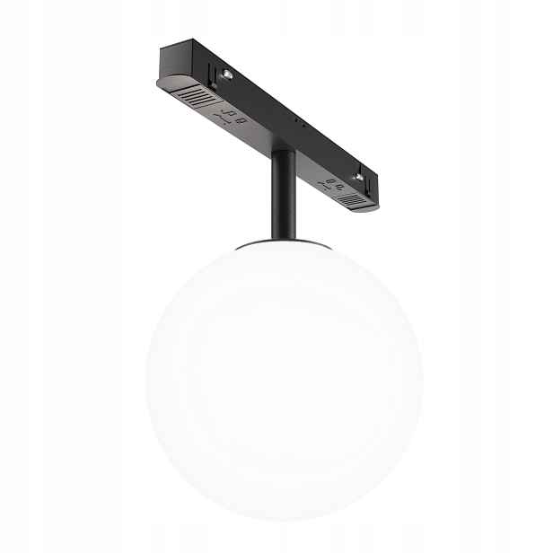 Maytoni Luna kolejnicové svítidlo 48V Led 6W černé skleněné koule