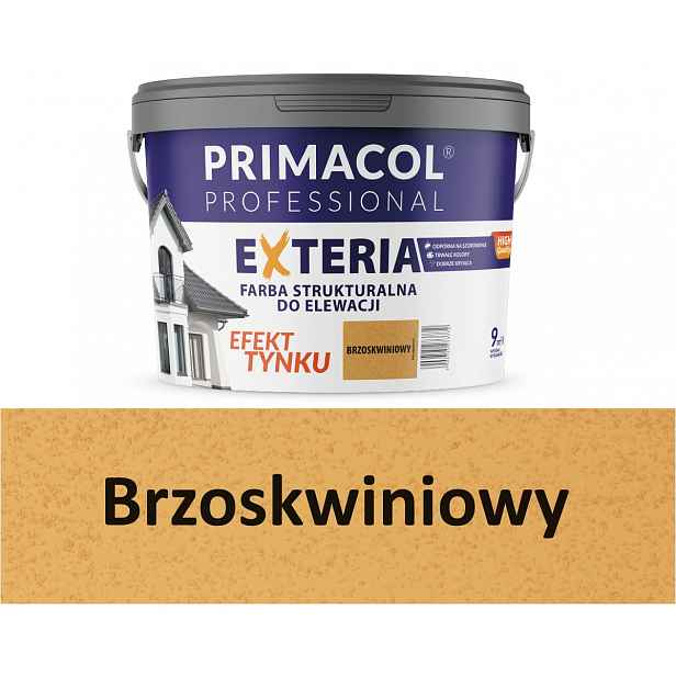 Primacol Barva Exteria 4,5L Broskvová