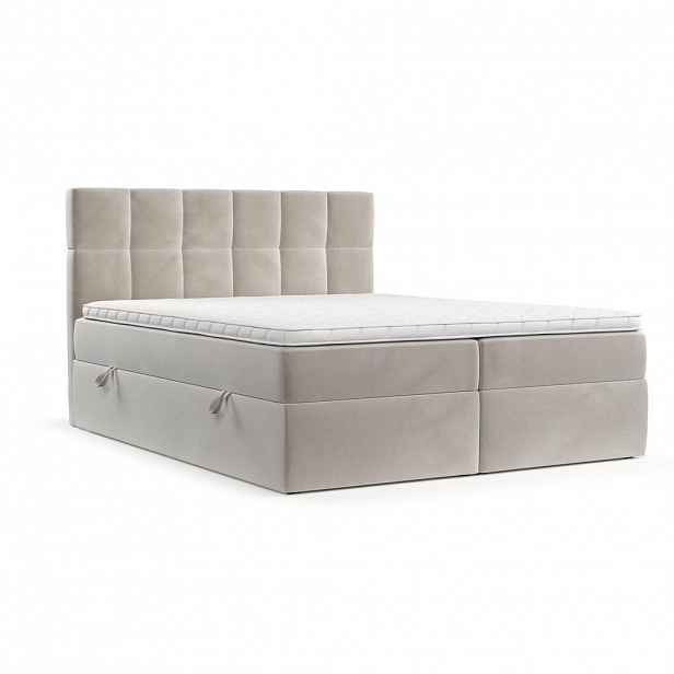 AltaBeds POSTEL BOXSPRING VARENO 180/200 Světle béžová