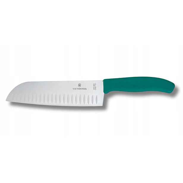 Victorinox nůž santoku 6.8524.17C1B zelený (17 cm)